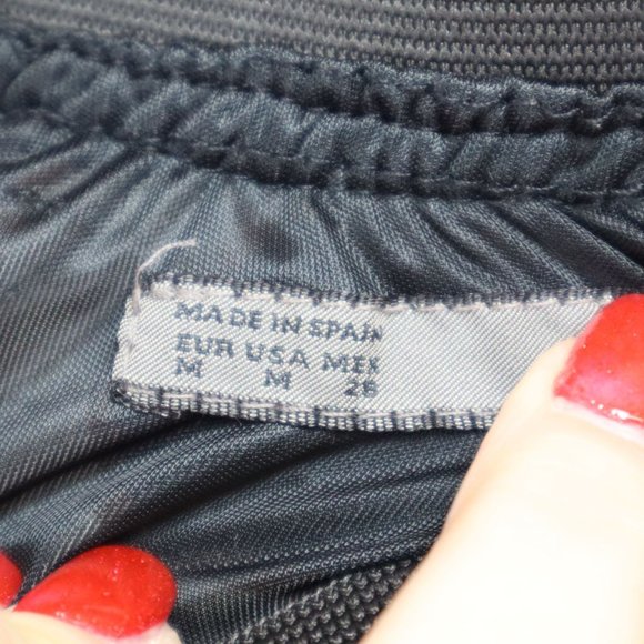 Zara Basic Size M Bubble Pleated Geometric Mini Skirts - Picture 4 of 6